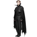 Black 'Vlad' Gothic Cape