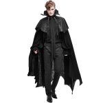 Cape Gothique 'Vlad' Noire