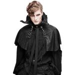 Cape Gothique 'Vlad' Noire