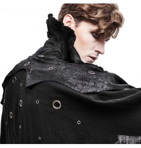 Cape Gothique 'Vlad' Noire