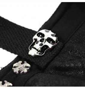 Black 'Vlad' Gothic Cloak