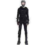 Top à Capuche 'Gothic Damage' Noir