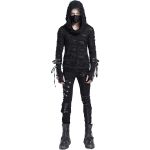 Top à Capuche 'Gothic Damage' Noir