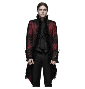 Red and Black 'Edward' Tailcoat