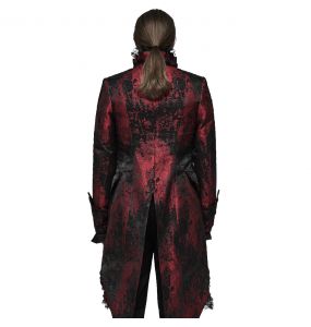 Red and Black 'Edward' Tailcoat