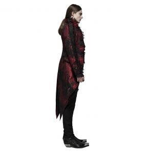 Red and Black 'Edward' Tailcoat