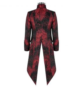 Red and Black 'Edward' Tailcoat