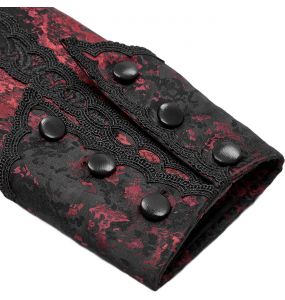 Red and Black 'Edward' Tailcoat