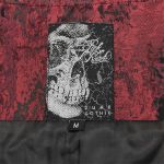 Veste Queue de Pie 'Edward' Rouge et Noire