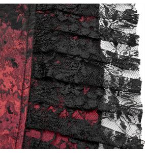 Red and Black 'Edward' Tailcoat