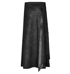 Black 'Sinamore' Long Skirt