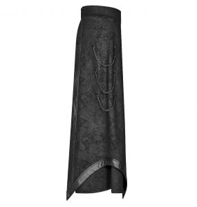 Black 'Sinamore' Long Skirt