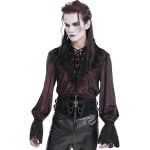 Ceinture Corset Gothique 'Elianor' Noire pour Hommes