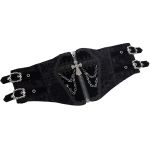 Ceinture Corset Gothique 'Elianor' Noire pour Hommes