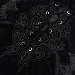 Black Velvet 'Dorian' Victorian Shirt