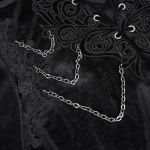 Black Velvet 'Dorian' Victorian Shirt