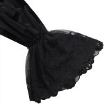 Black Velvet 'Dorian' Victorian Shirt