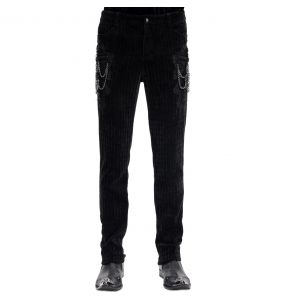 Black Velvet 'Dorian' Pants