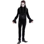 Black Velvet 'Dorian' Victorian Gothic Waistcoat