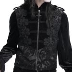 Black Velvet 'Dorian' Victorian Gothic Waistcoat