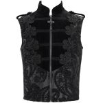 Black Velvet 'Dorian' Victorian Gothic Waistcoat