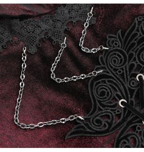 Dark Red Velvet 'Dorian' Victorian Shirt