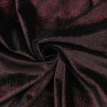 Chemise Victorienne 'Dorian' en Velours Bordeaux