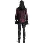 Pantalon 'Fabian' en Simili Cuir Noir