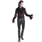 Black Faux Leather 'Fabian' Pants