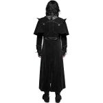 Black 'Jael' Long Cloak Coat
