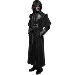 Black 'Jael' Long Cloak Coat