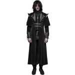 Long Manteau 'Jael' Noir