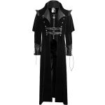 Long Manteau 'Jael' Noir