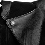 Long Manteau 'Jael' Noir