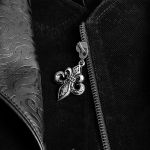 Black 'Jael' Long Cloak Coat