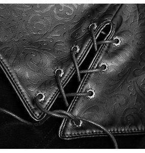 Long Manteau 'Jael' Noir