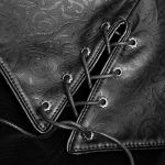 Black 'Jael' Long Cloak Coat