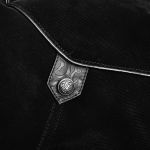 Black 'Jael' Long Cloak Coat