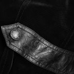 Long Manteau 'Jael' Noir