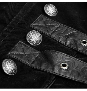 Long Manteau 'Jael' Noir