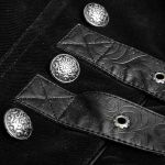 Long Manteau 'Jael' Noir