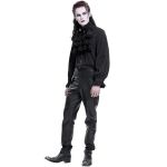Pantalon 'The Impaler' en Simili Cuir Noir
