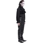 Black Faux Leather 'The Impaler' Pants