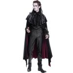 Black Faux Leather 'The Impaler' Pants