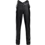 Pantalon 'The Impaler' en Simili Cuir Noir