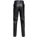 Pantalon 'The Impaler' en Simili Cuir Noir