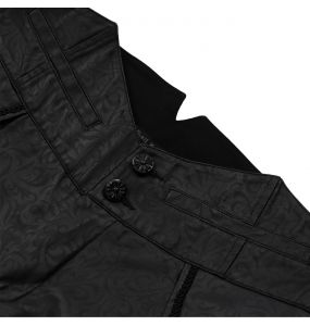 Pantalon 'The Impaler' en Simili Cuir Noir