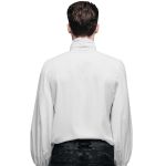 Chemise 'The Impaler' en Mousseline Blanche