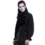 Black Chiffon 'The Impaler' Shirt