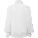 Chemise 'The Impaler' en Mousseline Blanche